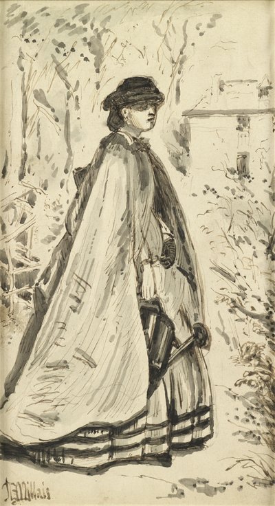 Blooms Fairer than the Rose by John Everett Millais